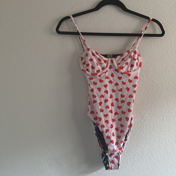VDM Swim Vdm The Label Retro Heart One Piece Swim Suite Poshmark